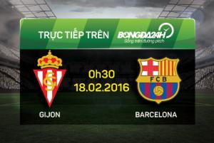 Gijon 1-3 Barca (Kết thúc): Siêu nhân Messi giúp Blaugrana xây chắc ngôi đầu