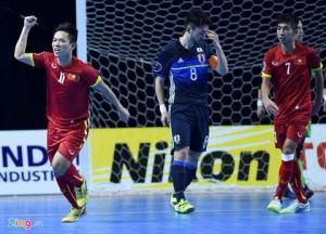 Video clip: Futsal Việt Nam 4-4 (2-1) Futsal Nhật Bản (Tứ kết giải châu Á 2016)