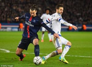 Ibrahimovic và Fabregas suýt đấu võ sau trận PSG vs Chelsea