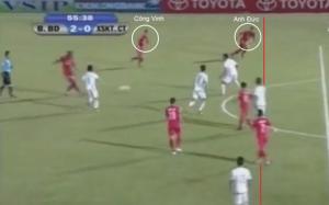 Công Vinh bị tước bàn thắng oan uổng trận Bình Dương 2-0 Cần Thơ