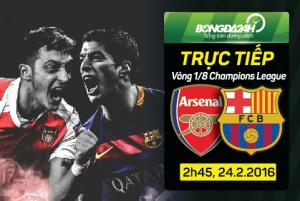 Trailer về đại chiến Arsenal vs Barca đêm nay