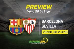 Barcelona vs Sevilla (2h30 ngày 29/2): Đơn giản là không thể ngăn cản