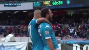 Video clip bàn thắng: Napoli 1-0 Carpi (Vòng 24 Serie A 2015/2016)