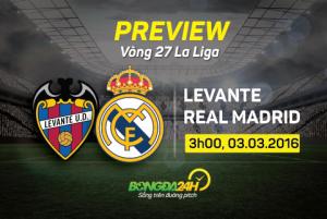 Levante vs Real Madrid (3h 3/3): Kền kền trút giận