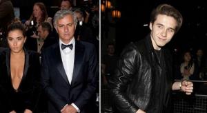 Quý tử nhà Beckham bị đồn yêu con gái... Mourinho