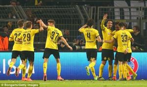 Video clip bàn thắng: Dortmund 3-0 Tottenham (Vòng 1/8 Europa League 2015/2016)