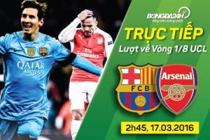 Barca 3-1 (5-1) Arsenal (KT): Không có bất ngờ trên Nou Camp!