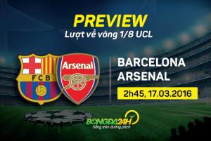 Barcelona vs Arsenal (2h45, 17/3): Còn nước, còn tát