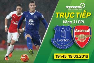 Everton 0-2 Arsenal (KT): Chiến thắng giải tỏa sức ép