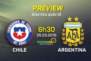 Chile vs Argentina (6h30 25/3): Chờ Messi giúp Albiceleste “rửa hận”