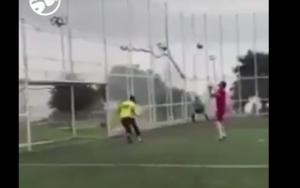 Không còn gì để nói về độ đen đủi trong pha bóng này