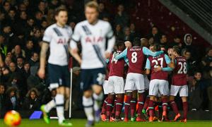 West Ham 1-0 Tottenham: Lỡ cơ hội vàng lên ngôi đầu Premier League