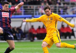 Messi tiếp tục lập nên một kỷ lục ấn tượng với cú đúp vào lưới Eibar