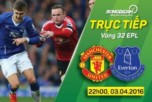 M.U 1-0 Everton (KT): Tiệc nhạt trên Old Trafford