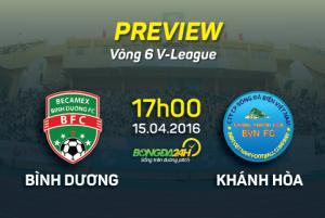 B. Bình Dương vs Sanna Khánh Hòa (17h 15/4): Giải mã “Ngựa ô”