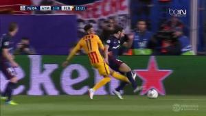 Không chỉ Suarez mà Neymar cũng chơi bẩn ở trận thua Atletico