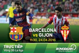 Barca 6-0 Gijon (KT): M-S-N đánh tennis trên Nou Camp