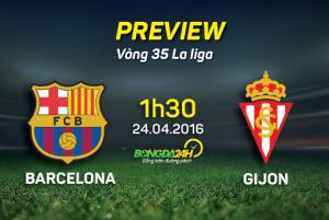 Barcelona vs Sporting Gijon (1h30 ngày 24/4): Khủng hoảng là khủng hoảng nào?
