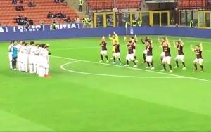 Dàn sao AC Milan không ngại thực hiện điệu nhảy Haka lừng danh