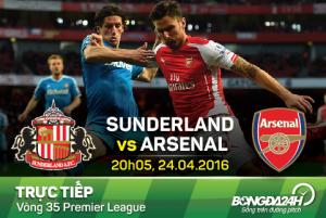Sunderland 0-0 Arsenal (KT): Pháo thủ chia điểm nhạt với mèo đen