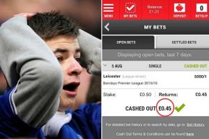 Fan Leicester mất toi cả đống tiền vì tiếc... 0,5 bảng