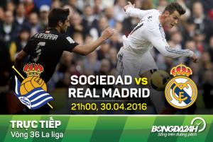 Sociedad 0-1 Real Madrid (KT): Gọi tên Gareth Bale!