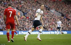 Đốt lưới Liverpool, Harry Kane đi vào lịch sử Tottenham