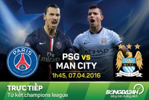 PSG vs Man City (01h45 ngày 07/04): Đánh sập giấc mơ