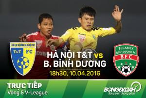 Hà Nội T&T 1-2 Bình Dương (KT): Lần đầu của nhà ĐKVĐ