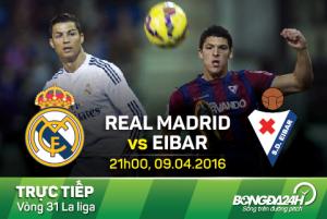 Real Madrid 4-0 Eibar (KT): Ronaldo thăng hoa, Los Blancos thắng đơn giản