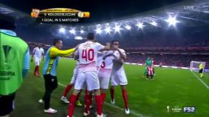 Video clip bàn thắng: Athletic Bilbao 1-2 Sevilla (Tứ kết lượt đi Europa League 2015/16)