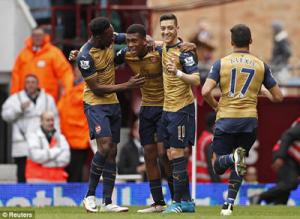 Video clip bàn thắng: West Ham 3-3 Arsenal (Vòng 33 Premier League 2015/16)