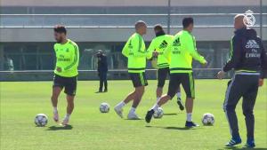 Real Madrid luyện tập chuẩn bị cho đại chiến với Man City