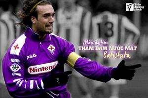 Màu áo tím thấm đẫm nước mắt Batistuta