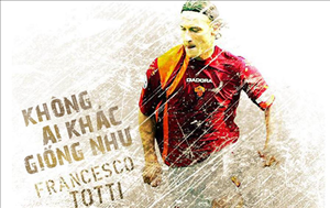 Chỉ có một Van Gogh và không ai khác giống Totti