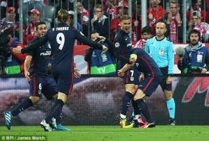 Bại trận trên đất Đức, Atletico vẫn vào chung kết nhờ luật bàn thắng trên sân khách