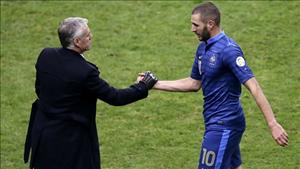 Benzema ủng hộ Cantona, cáo buộc HLV Deschamps phân biệt chủng tộc