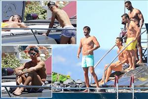 Ro điệu khoe body săn chắc trên biển trước thềm Euro 2016