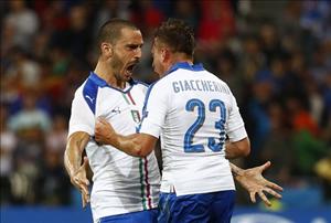 Các tifosi phát cuồng với pha kiến tạo đẹp mắt của Bonucci