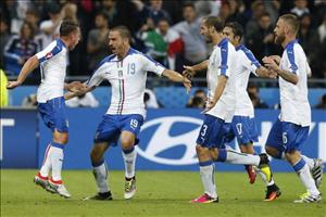 Lộ đội hình Italia trước trận đấu với CH Ireland