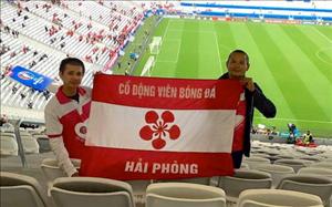 Hình ảnh 2 CLB V-League xuất hiện trên khán đài VCK Euro 2016