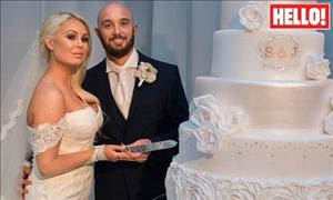 Stephen Ireland chơi trội bằng bánh cưới khổng lồ