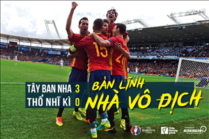 Tây Ban Nha 3 - 0 Thổ Nhĩ Kỳ: Bản lĩnh nhà vua