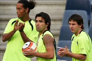 Deco: Ronaldinho tài năng hơn Ronaldo và Messi