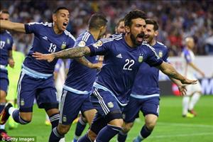 Video clip bàn thắng: Mỹ 0-4 Argentina (Bán kết Copa America 2016)