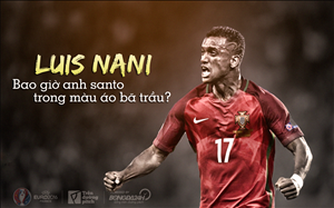Luis Nani, bao giờ anh santo trong màu áo bã trầu?