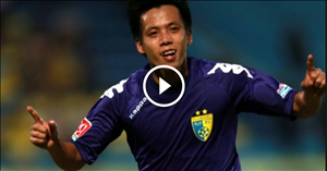 Video clip bàn thắng: SLNA 1-3 Hà Nội T&T (Vòng 13 V-League 2016)