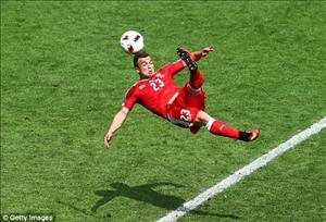 Video clip bàn thắng: Thụy Sỹ 1-1 (pen 4-5) Ba Lan (Vòng 1/8 Euro 2016)