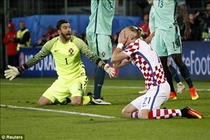 Video clip tổng hợp: Croatia 0-1 BĐN (Vòng 1/8 Euro 2016)
