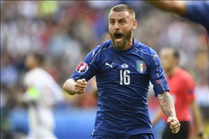 Chấn thương của De Rossi ảnh hưởng thế nào tới Italia?